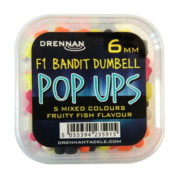 Pellet POP-UP DUMBELL MIX F1 6mm  Drennan TBPUF06MFF Przynęty do Methody / Karpiowe