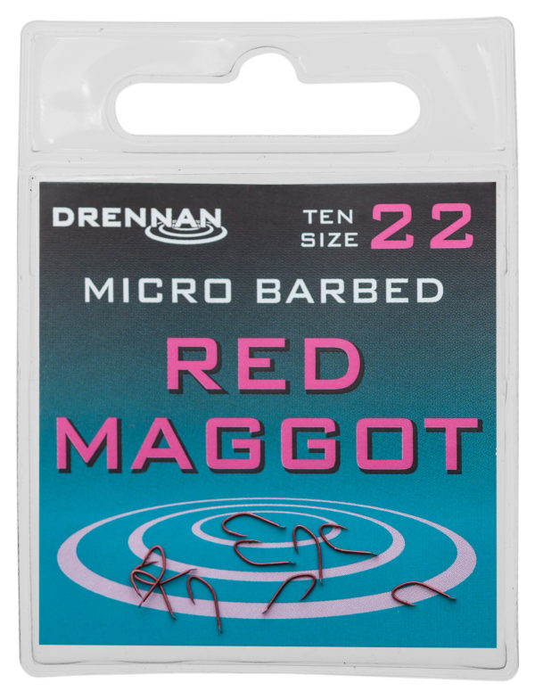 RED MAGGOT Match Haczyki Drennan 10szt. Haczyki