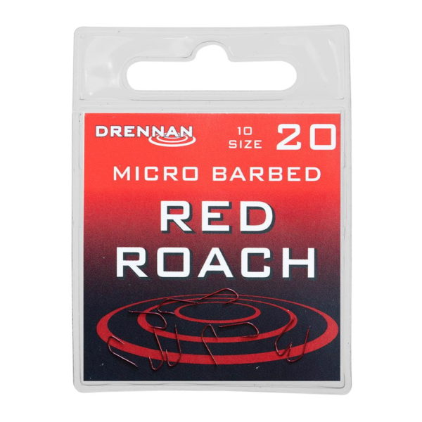 DrennanRed Roach Haczyki Drennan 10szt.