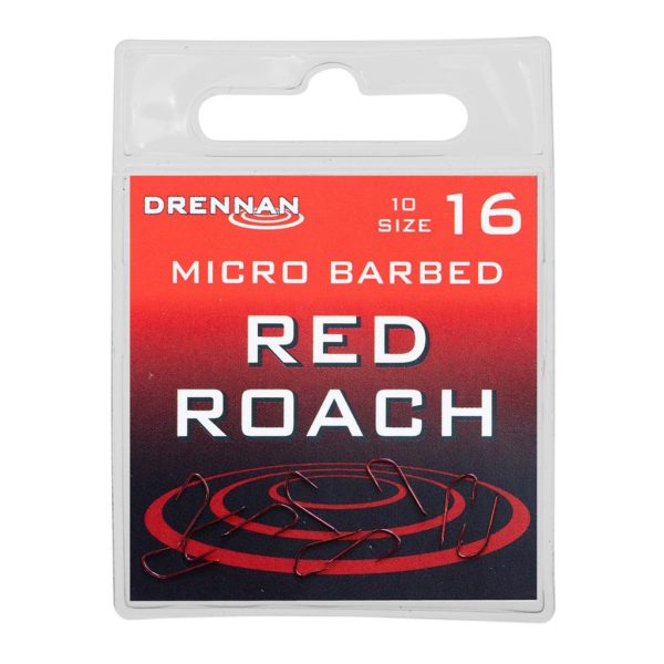 Red Roach Haczyki Drennan 10szt. Haczyki