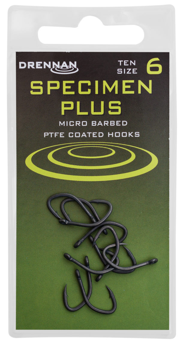 SPECIMEN PLUS M/BARBED Haczyki Drennan 10szt. Haczyki