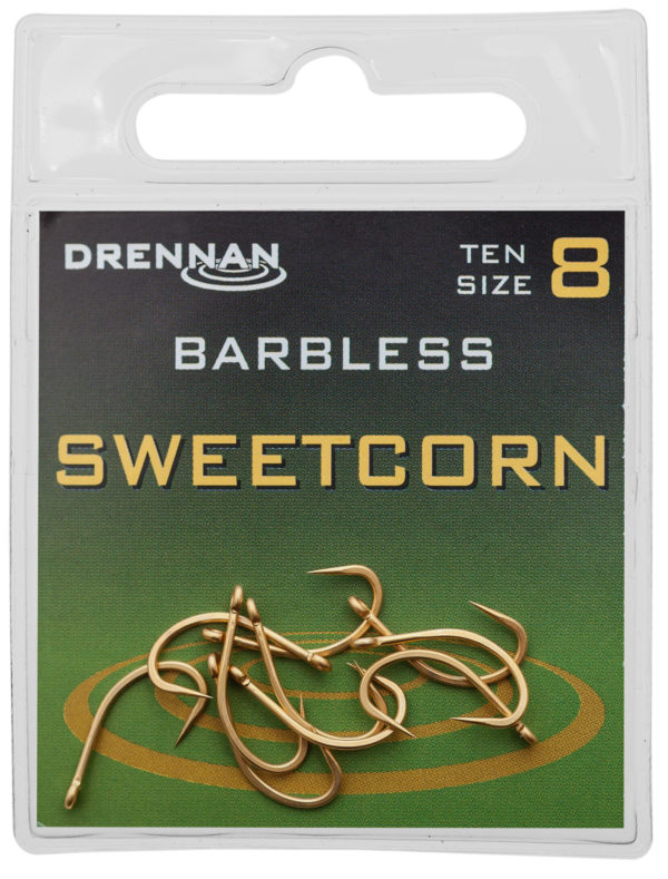 SWEETCORN BARBLESS Haczyki Drennan 10szt. Haczyki