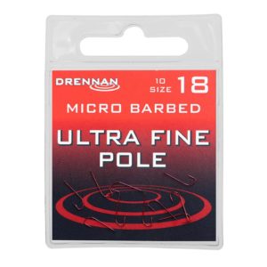 Ultra Fine Pole Haczyki Drennan 10szt. Haczyki