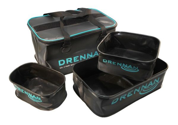 Zestaw Pojem. Drennan EVA 4-PART BAIT SYSTEM 20LT LUDBSY020 Pojemniki EVA & CASE