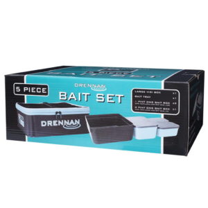 Zestaw Pojemników DMS EVA 5 Piece Bait Set Drennan Kod: LUDEBS01 Pojemniki EVA & CASE