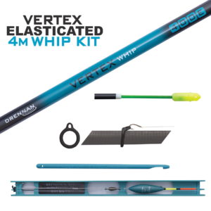 Zestaw VERTEX WHIP KIT 4m Elasticated Wędka Drennan Kod: PWAB04 Wędziska