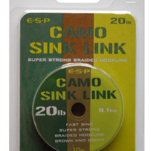 CAMO SINK LINK Brown 10m Plecionka ESP Żyłki / Plecionki / Linki