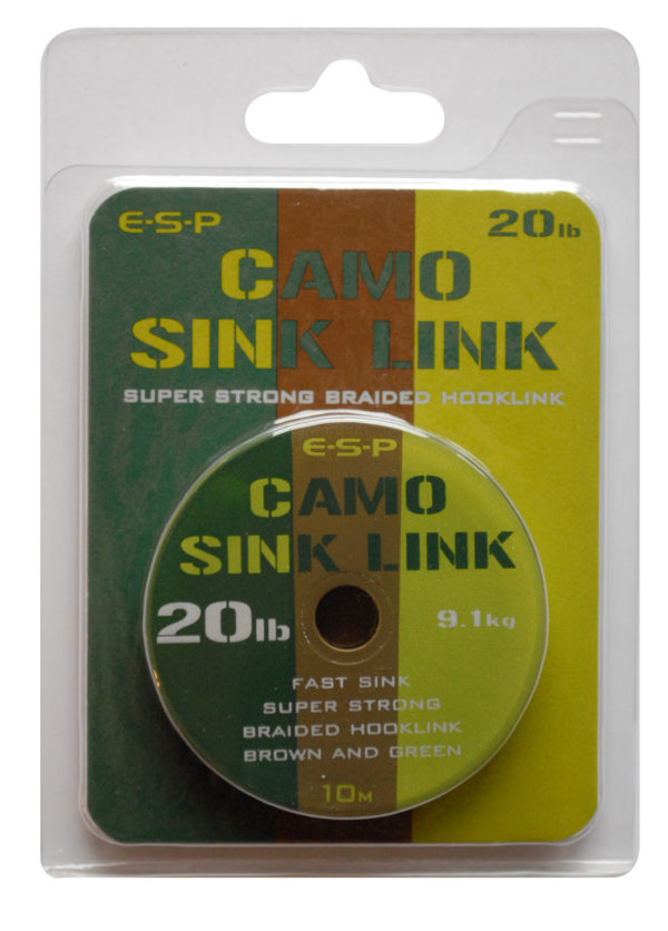 CAMO SINK LINK Brown 10m Plecionka ESP Żyłki / Plecionki / Linki