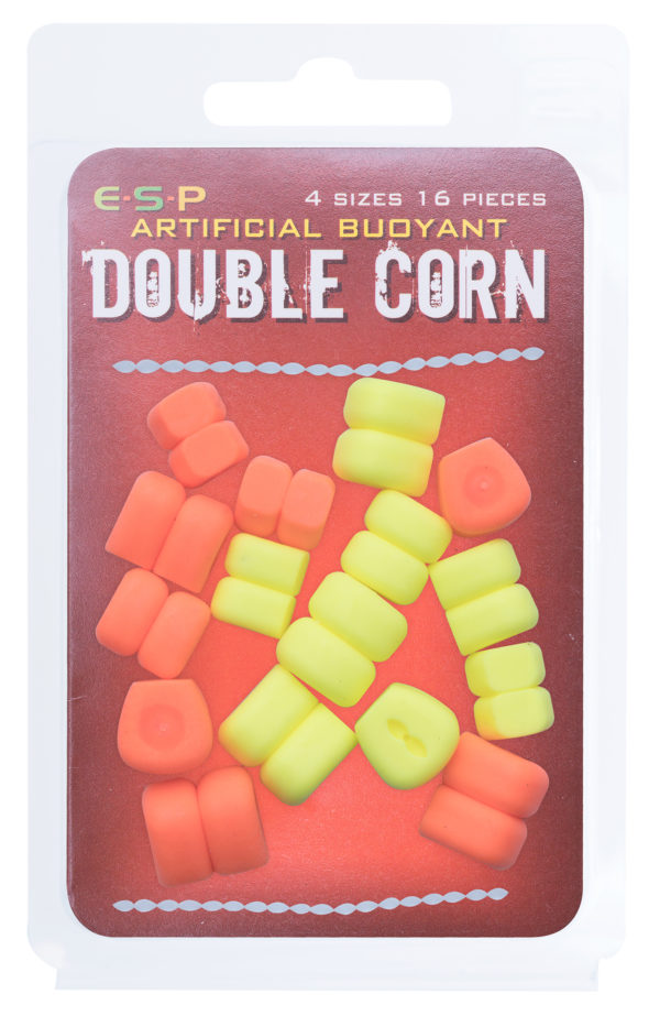 DOUBLE CORN ORANGE & FLUO YELLOW Kukurydza ESP Kod: ETBDCOFY01 Przynęty Sztuczne