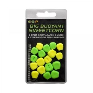 Kukurydza BIG BUOYANT SWEETCORN GREEN/YELLOW ESP ETBSCGY006 Program Carp ESP > Sztuczne Przynęty