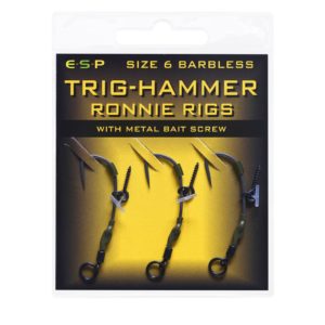 Przypony TRIG-HAMMER RONNIE RIGS ESP Barbless Gotowe Przypony