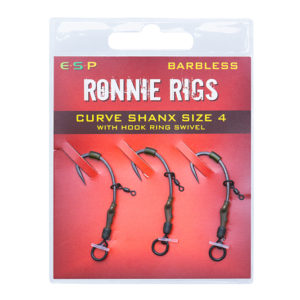 RONNIE RIGS BARBLESS Haczyki 3szt. ESP Haczyki