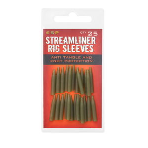 STREAMLINER RIG SLEEVES GREEN Rękaw ESP 25szt. Kod: ETSRS001WG Akcesoria Karpiowe