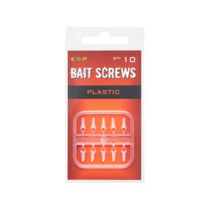 Wkręty BAIT SCREWS PLASTIC 10szt. ESP Akcesoria Karpiowe