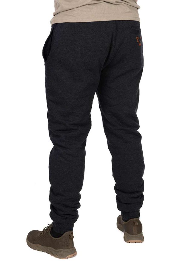 Fox Collection Sherpa Joggers - Black/Orange - CCL291