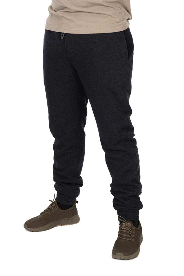 Fox Collection Sherpa Joggers - Black/Orange New Products