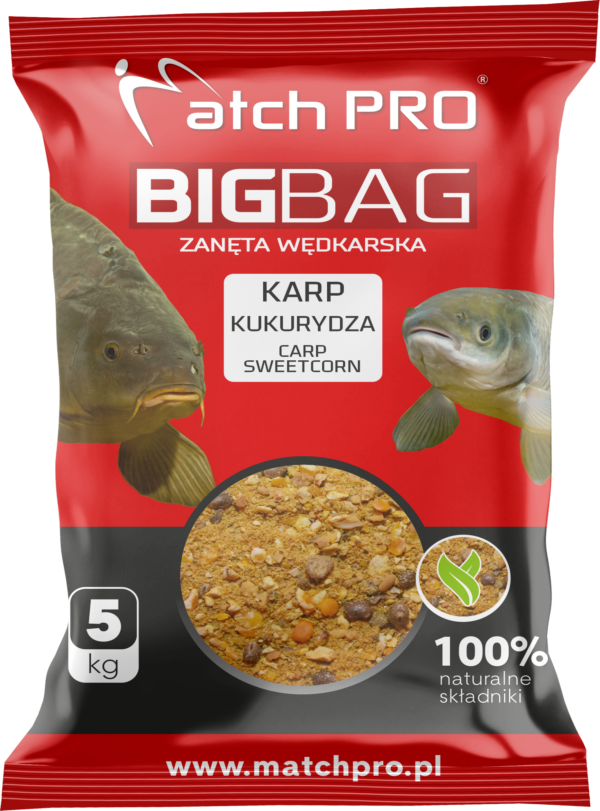 BIG BAG KARP KUKURYDZA Zanęta MatchPro 5kg Zanęty