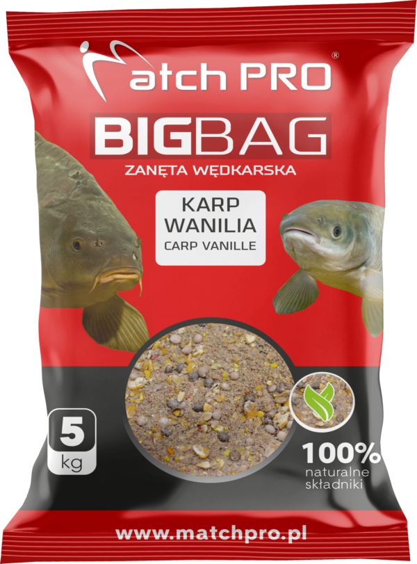 BIG BAG KARP WANILIA Zanęta MatchPro 5kg Zanęty