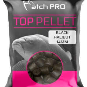 BLACK HALIBUT Drilled 14mm Pellet MatchPro 700g Pellety Zanętowe