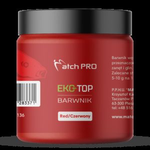 Barwnik Zanętowy EKO-TOP Matchpro Czerwony 120g Dodatki / Atraktory