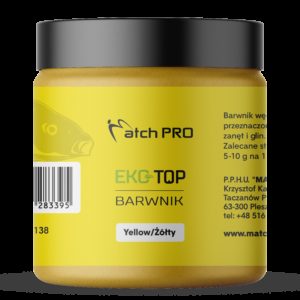 Barwnik Zanętowy EKO-TOP Matchpro Żółty 120g Dodatki / Atraktory