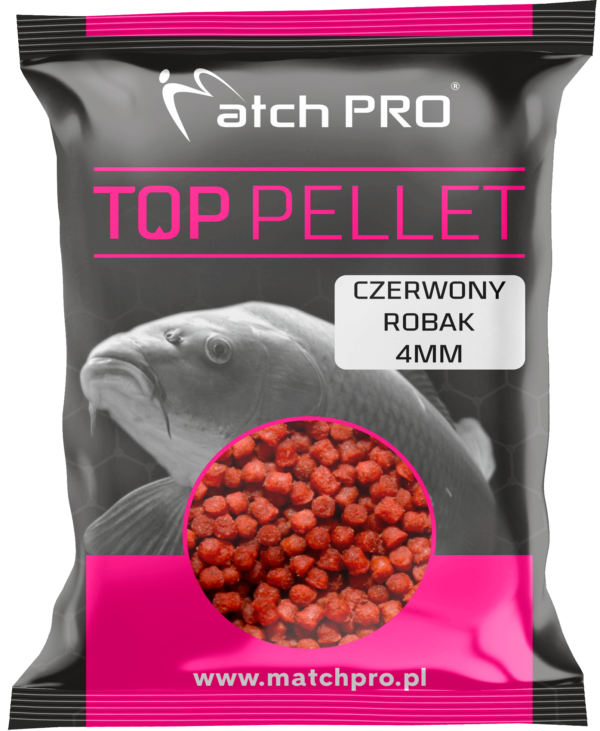 CZERWONY ROBAK 4mm Pellet MatchPro 700g Pellety Zanętowe