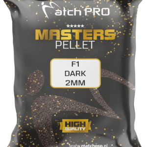 F1 DARK 2mm PELLET MASTERS MatchPro 700g Pellety Zanętowe