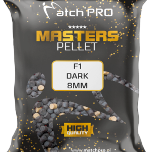 F1 DARK 8mm PELLET MASTERS MatchPro 700g Pellety Zanętowe