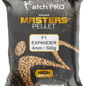 F1 EXPANDER 4mm PELLET MASTERS MatchPro 500g Pellety Zanętowe