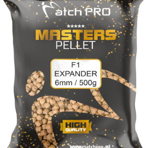 F1 EXPANDER 6mm PELLET MASTERS MatchPro 500g Pellety Zanętowe