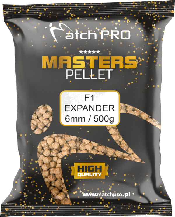 F1 EXPANDER 6mm PELLET MASTERS MatchPro 500g Pellety Zanętowe