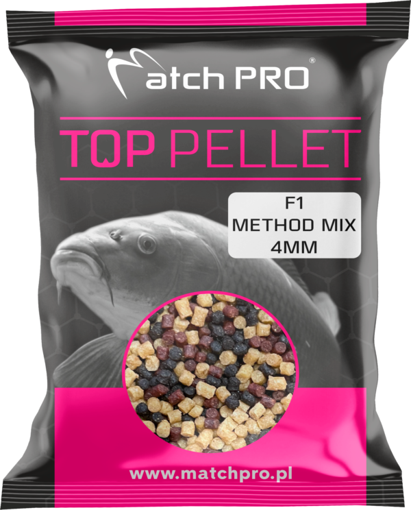 F1 METHOD MIX 4mm Pellet MatchPro 700g Pellety Zanętowe