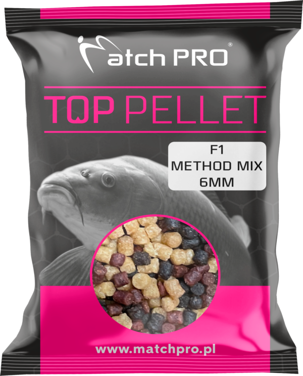 F1 METHOD MIX 6mm Pellet MatchPro 700g Pellety Zanętowe