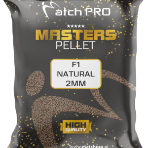 F1 NATURAL 2mm PELLET MASTERS MatchPro 700g Pellety Zanętowe