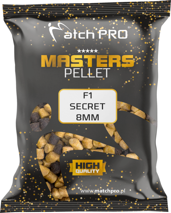 F1 SECRET 8mm PELLET MASTERS MatchPro 700g Pellety Zanętowe