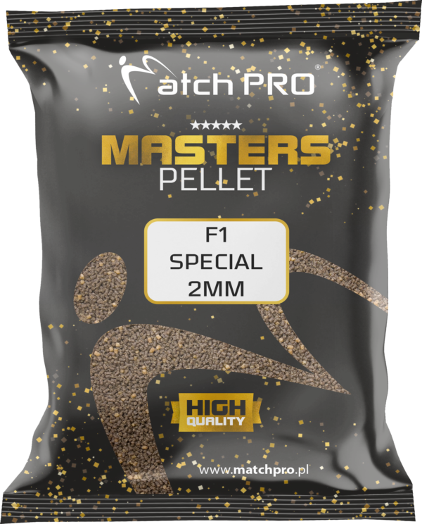 F1 SPECIAL 2mm PELLET MASTERS MatchPro 700g Pellety Zanętowe