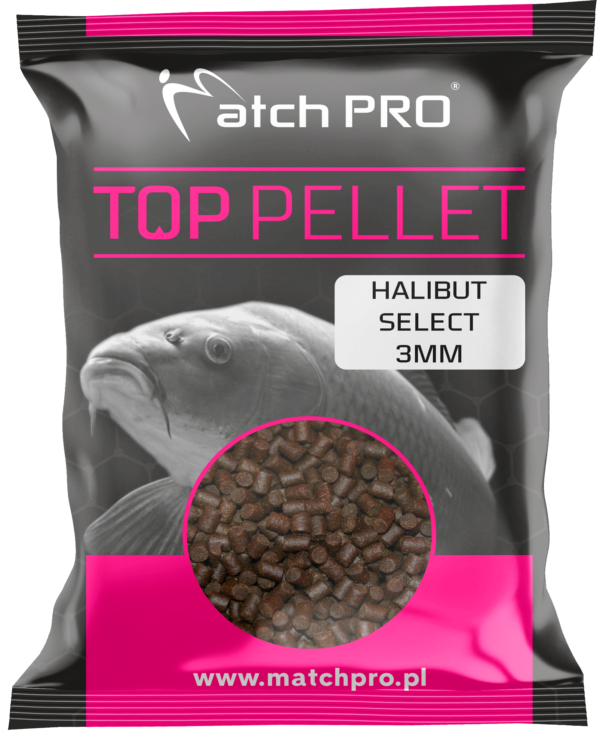 HALIBUT SELECT 3mm Pellet MatchPro 700g Pellety Zanętowe