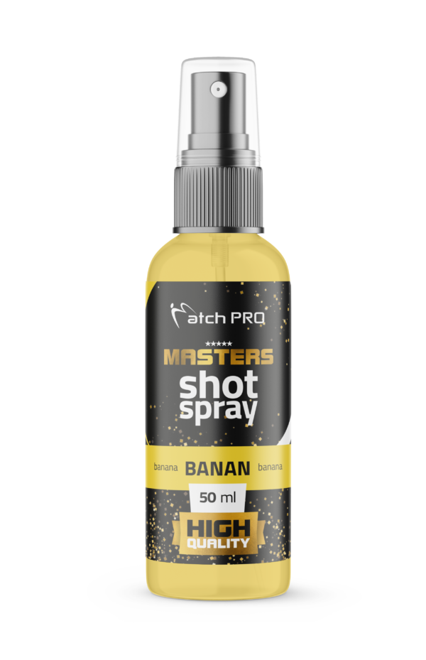 MASTERS SHOT SPRAY BANAN MatchPro 50ml Liquidy / Dipy / Boostery