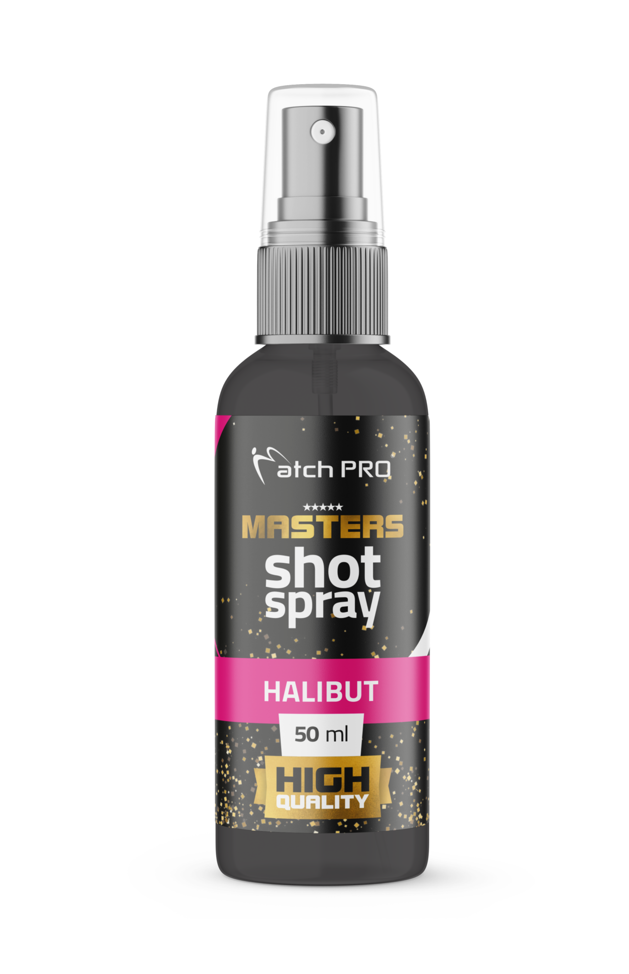 MASTERS SHOT SPRAY HALIBUT MatchPro 50ml Liquidy / Dipy / Boostery