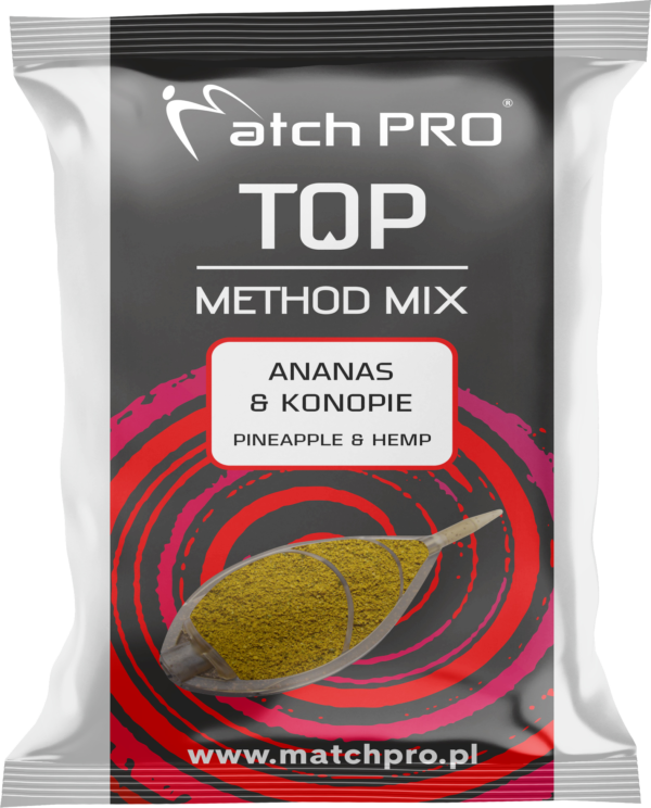 METHODMIX ANANAS & KONOPIE Zanęta Matchpro 700g Zanęty