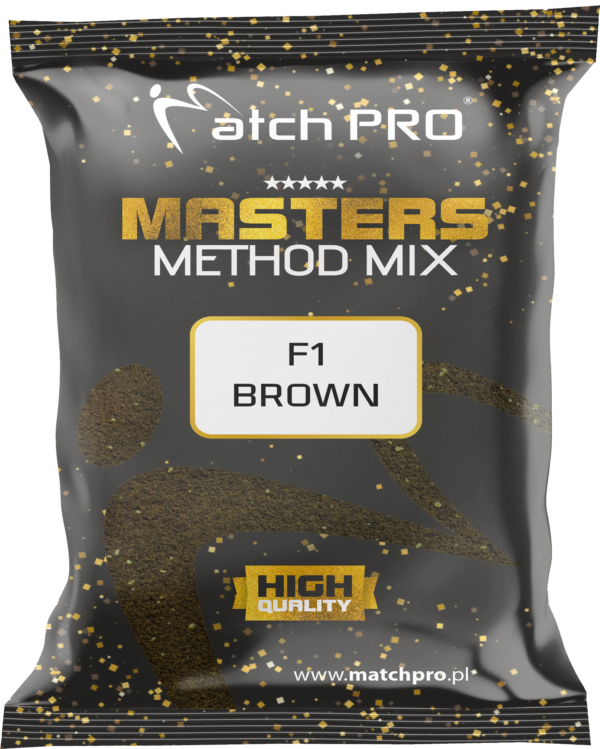 METHODMIX MASTERS F1 BROWN Zanęta Matchpro 700g Zanęty