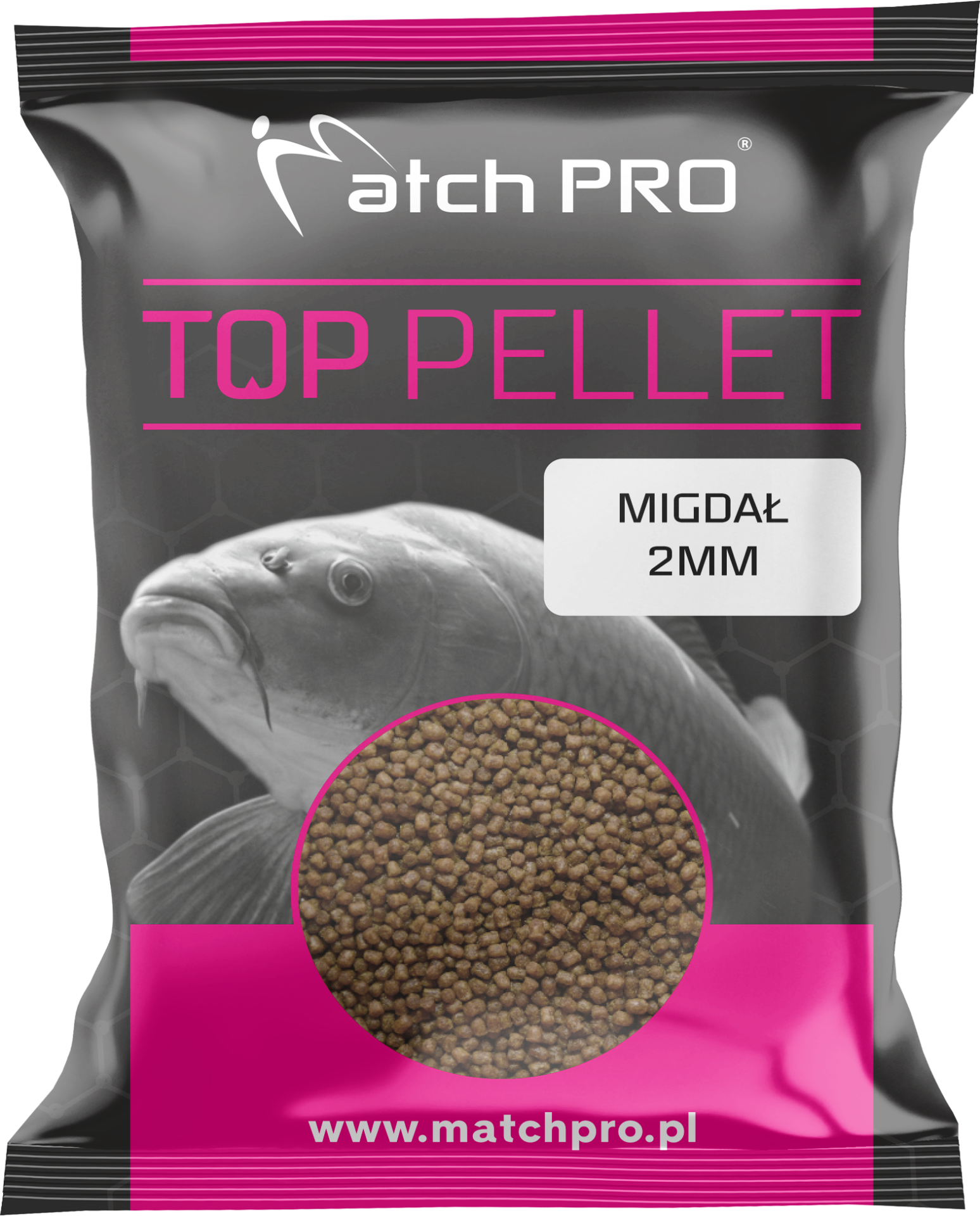 Migdał 2mm Pellet MatchPro 700g Pellety Zanętowe