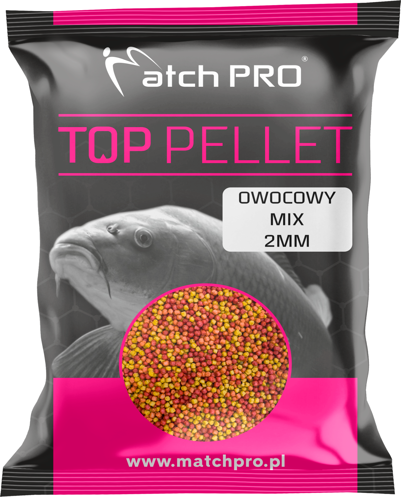 OWOCOWY MIX 2mm Pellet MatchPro 700g Pellety Zanętowe