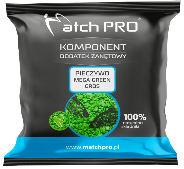 Pieczywo TOP FLUO MEGA GREEN GROS MatchPro 400g Dodatki / Atraktory