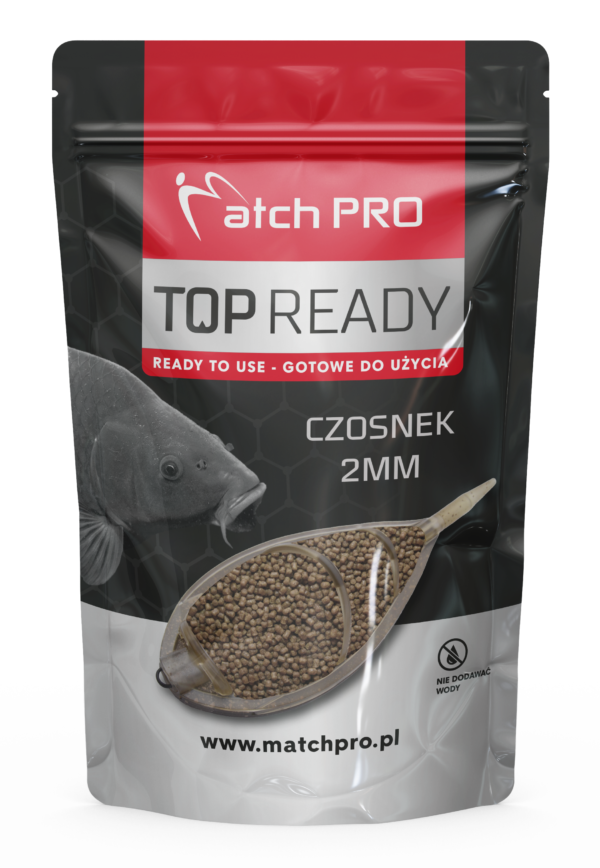 READY PELLET CZOSNEK 2mm Pellet MatchPro 700g Pellety Zanętowe