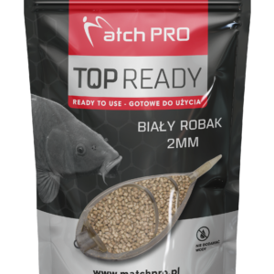 READY PELLET DUO BIAŁY ROBAK 2mm Pellet Match 700g Pellety Zanętowe