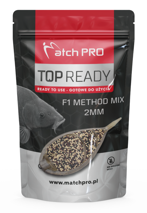 READY PELLET F1 METHOD MIX 2mm Pellet MatchPro 700g Pellety Zanętowe