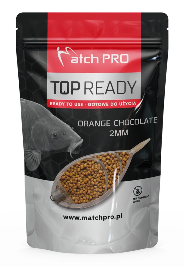 READY PELLET ORANGE CHOCOLATE 2mm Pellet MatchPro 700g Pellety Zanętowe