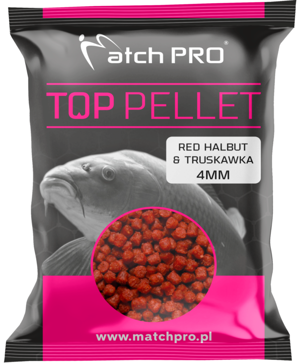 RED HALIBUT + TRUSKAWKA 4mm Pellet MatchPro 700g Pellety Zanętowe