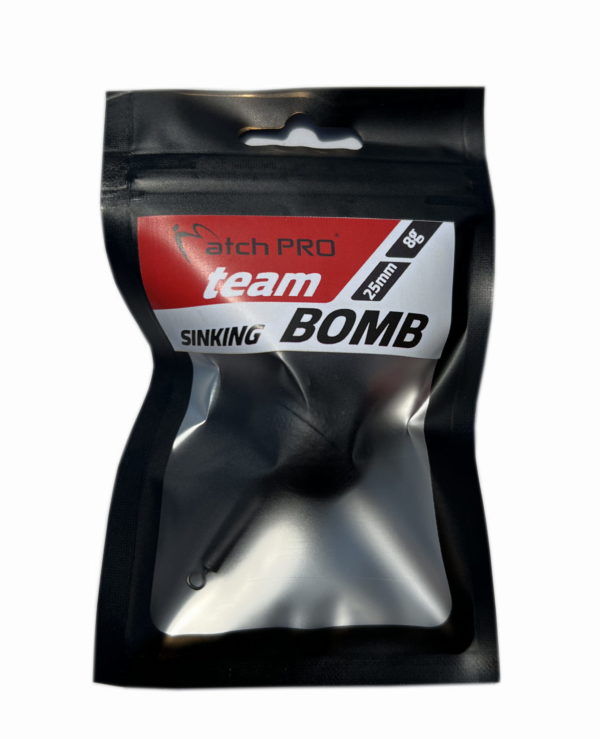 SINKING BOMB TEAM BLACK 25mm / 8g MatchPro Akcesoria do Methody